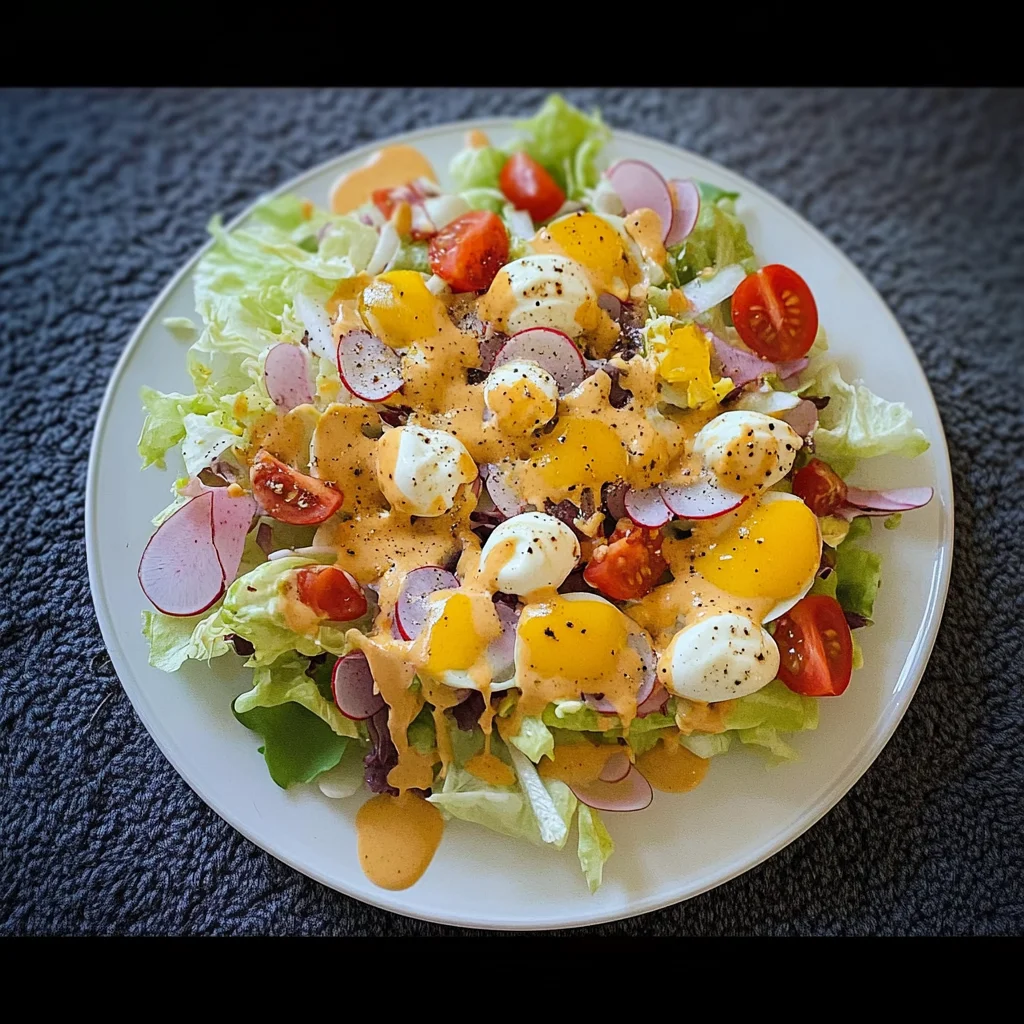 Chefsalat mit Hausdressing: Erfrischender Genuss für jede…