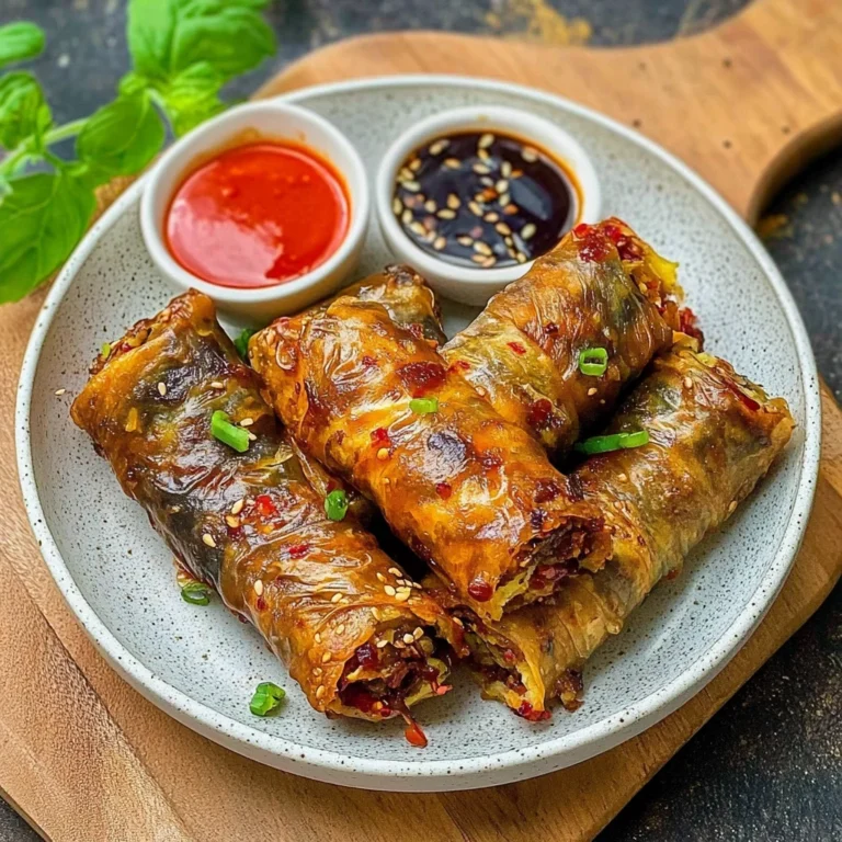 Crispy Frühlingsrollen aus dem Airfryer: Knackiger Genuss