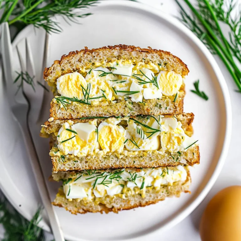 Egg Salad with Dill: Cremig und voller Geschmack