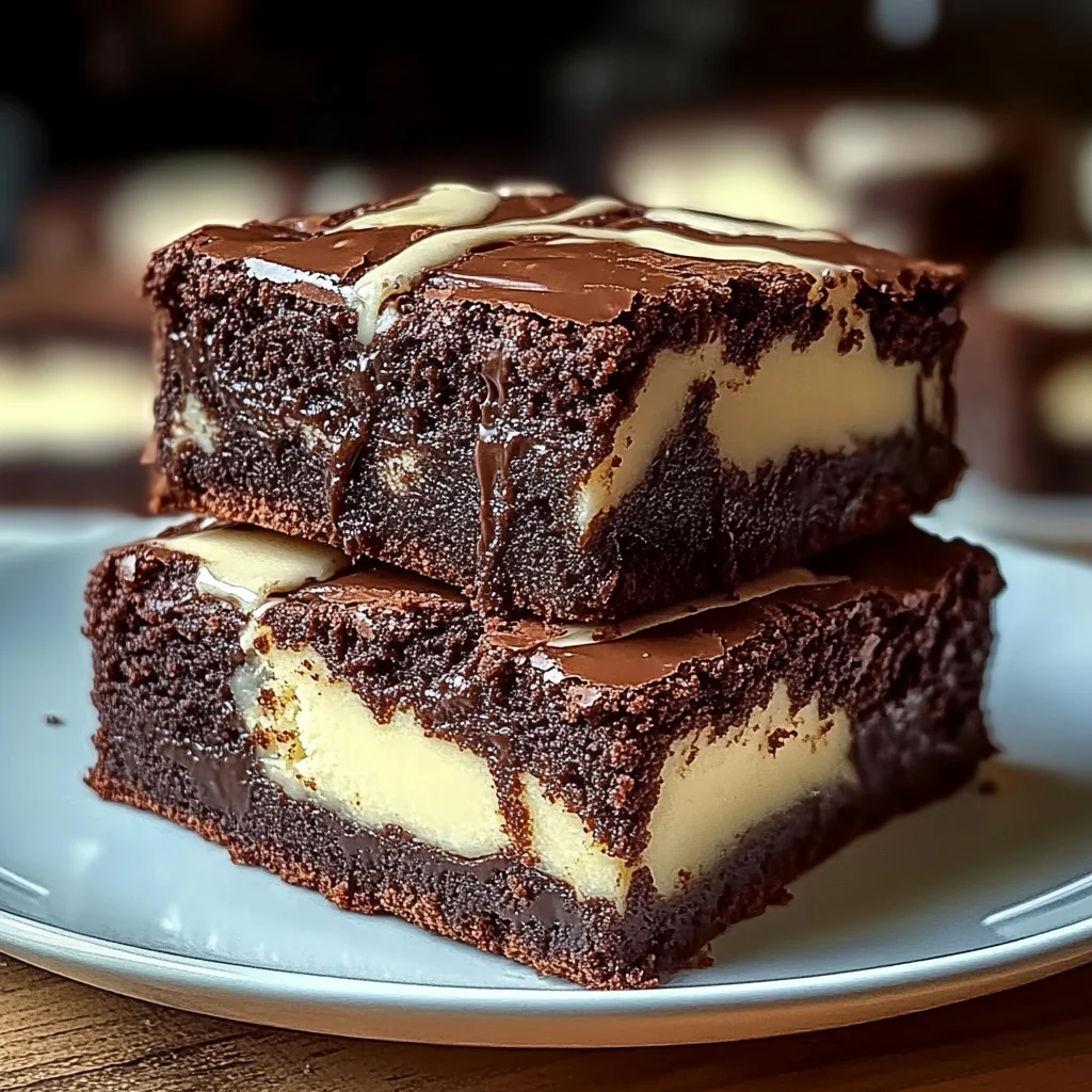 Frischkäse-Brownies: Ein himmlischer Genuss für Schokolad…