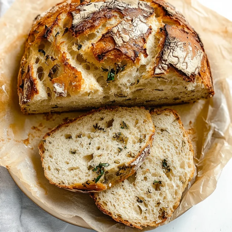 Garlic Herb Dutch Oven Bread: Ein Genuss für jeden Tag