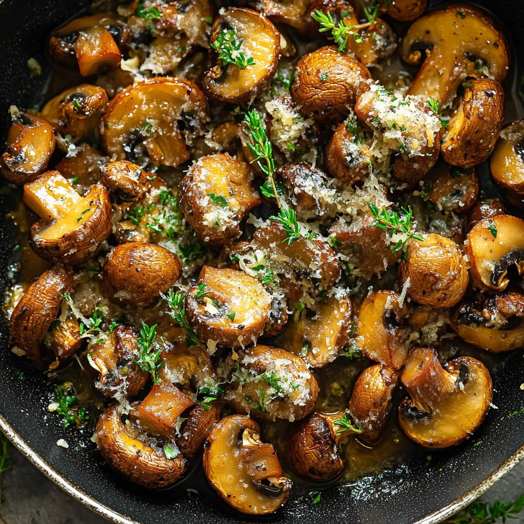 Garlic Parmesan Mushrooms: Einfach unwiderstehlich lecker