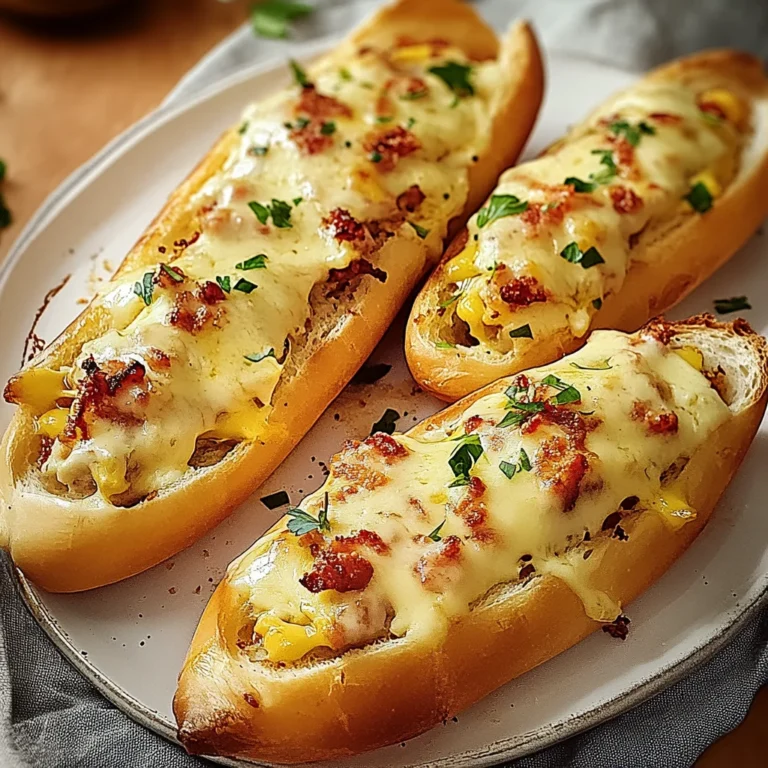 Gefüllte Ofen-Baguettes: Der perfekte Snack für jeden Tag