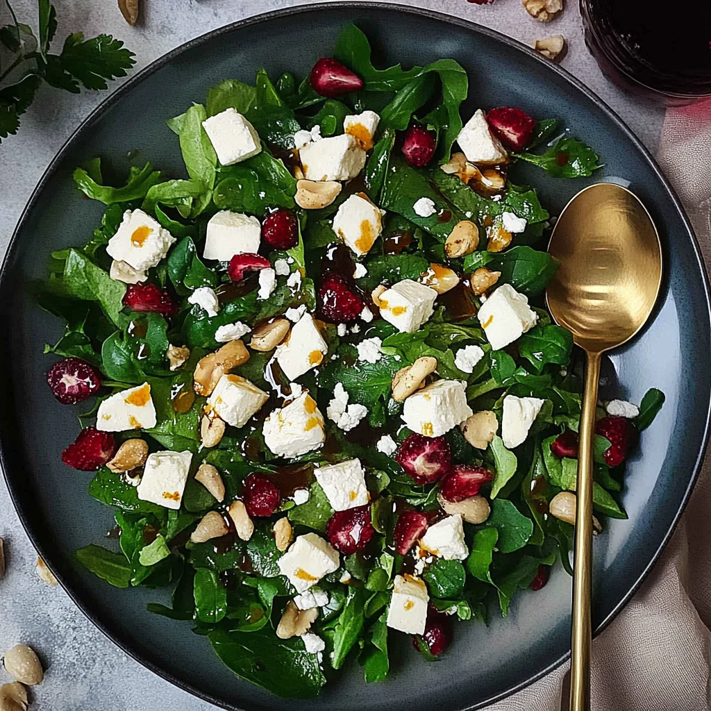 Granatapfel-Salat mit Feldsalat: Einfach frisch und lecker