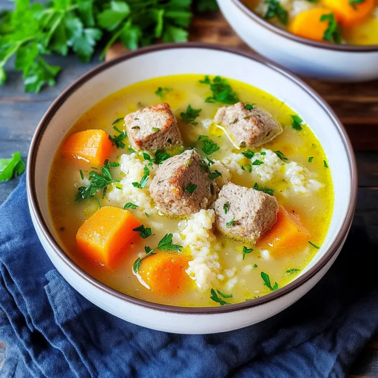Hackbällchen-Suppe: Das einfache Rezept für Soulfood