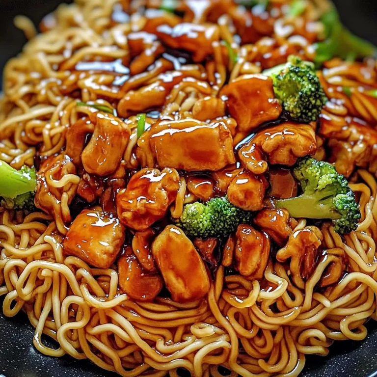Hähnchen-Teriyaki-Nudeln: Ein Genuss für jeden Tag