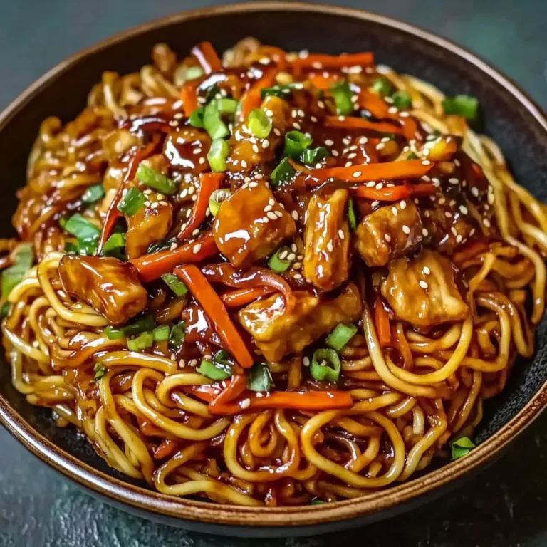 Hähnchen-Teriyaki-Nudeln: Schnell & aromatisch genießen