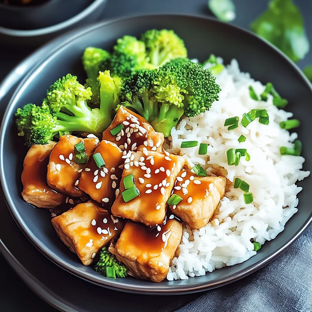 Hähnchen-Teriyaki mit Brokkoli und Reis: Ein Geschmackstraum