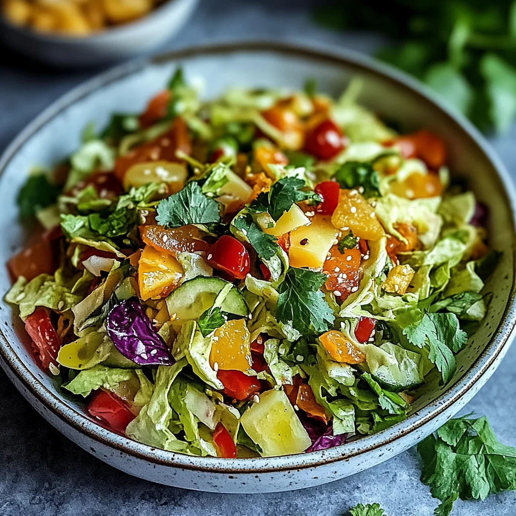 Jamies 5-Minuten-Salat: Frisch, schnell und lecker genießen