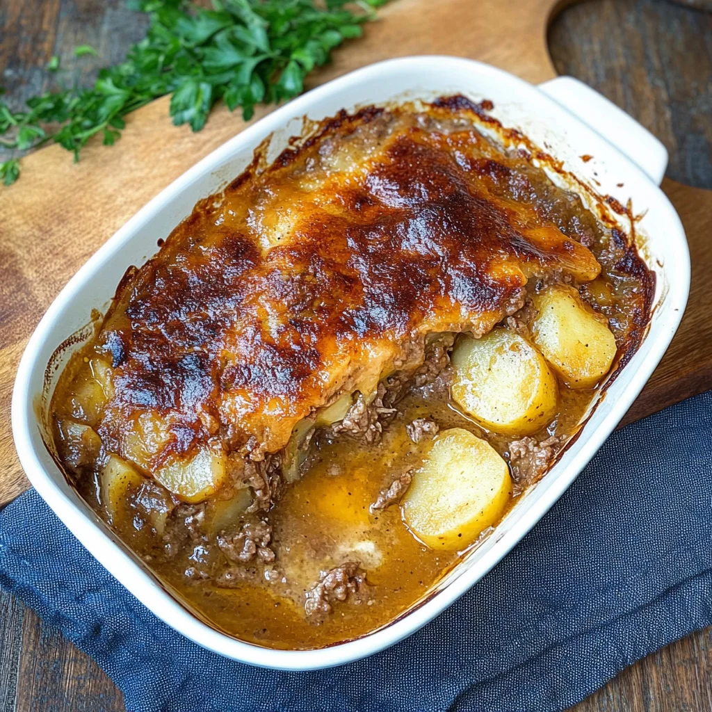 Kartoffel-Hackfleisch-Auflauf ganz einfach und lecker