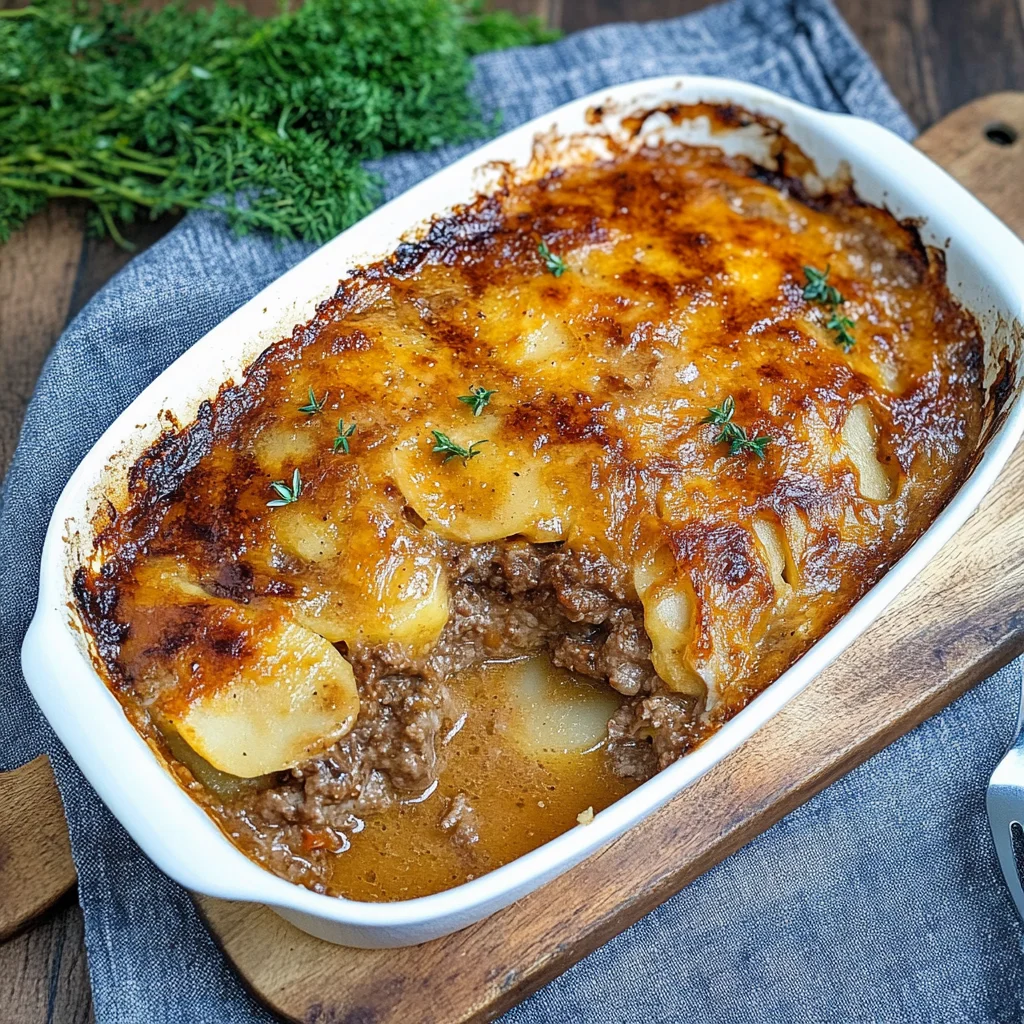 Kartoffel-Hackfleisch-Auflauf ganz einfach: Herzhaft lecker!