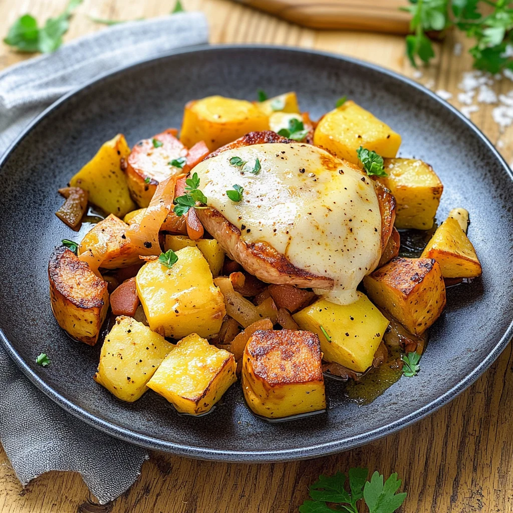 Kartoffel-Leberkäse-Pfanne: Herzhaft und unwiderstehlich