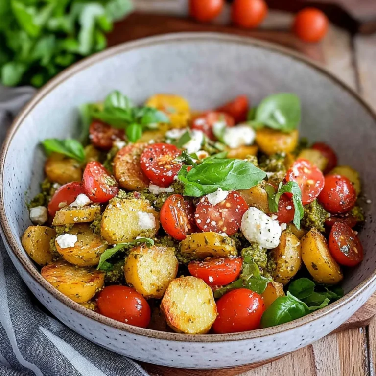 Kartoffelsalat – mediterran mit Pesto: Ein Genuss für den…