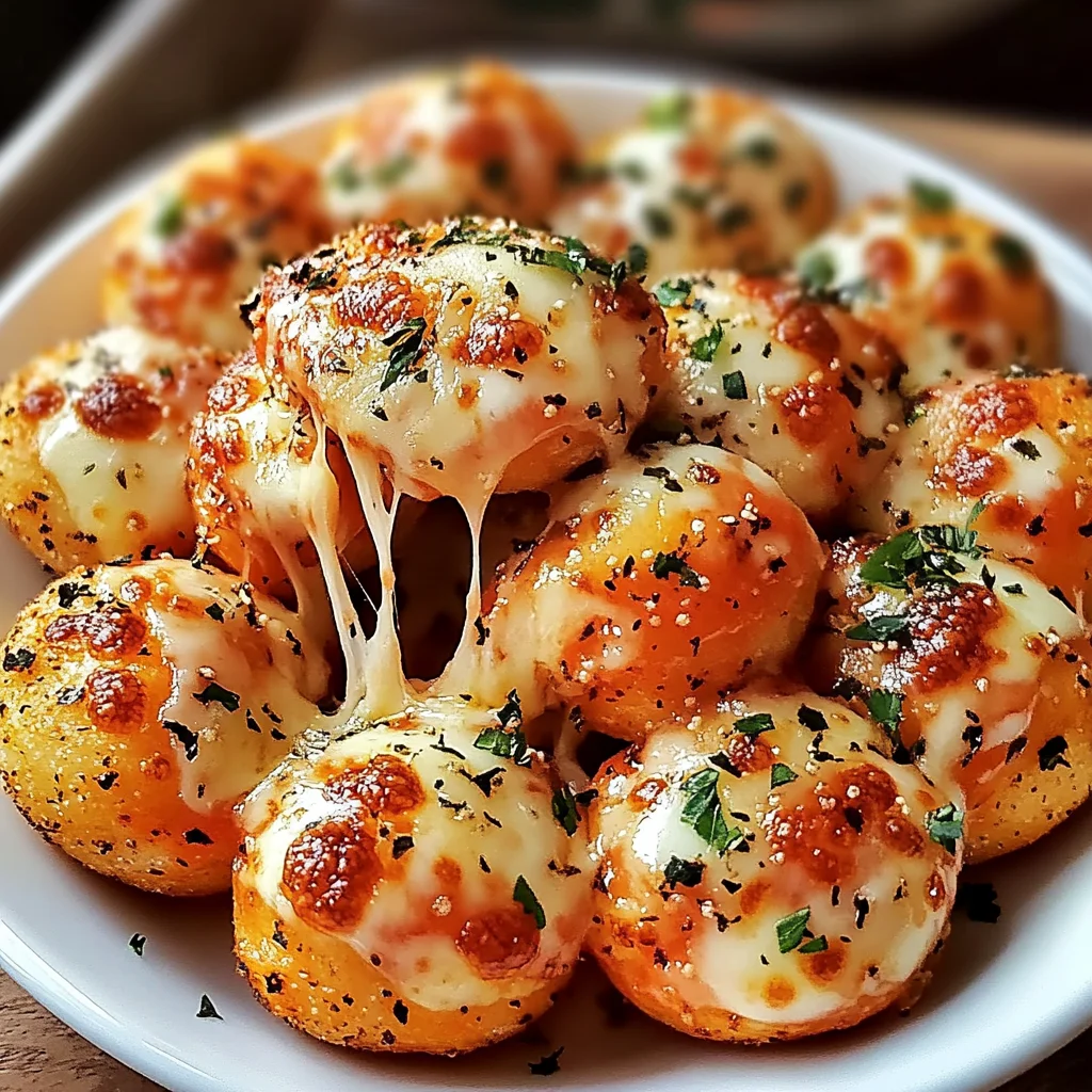 Leckere Pizza Bällchen: Snack für jeden Anlass