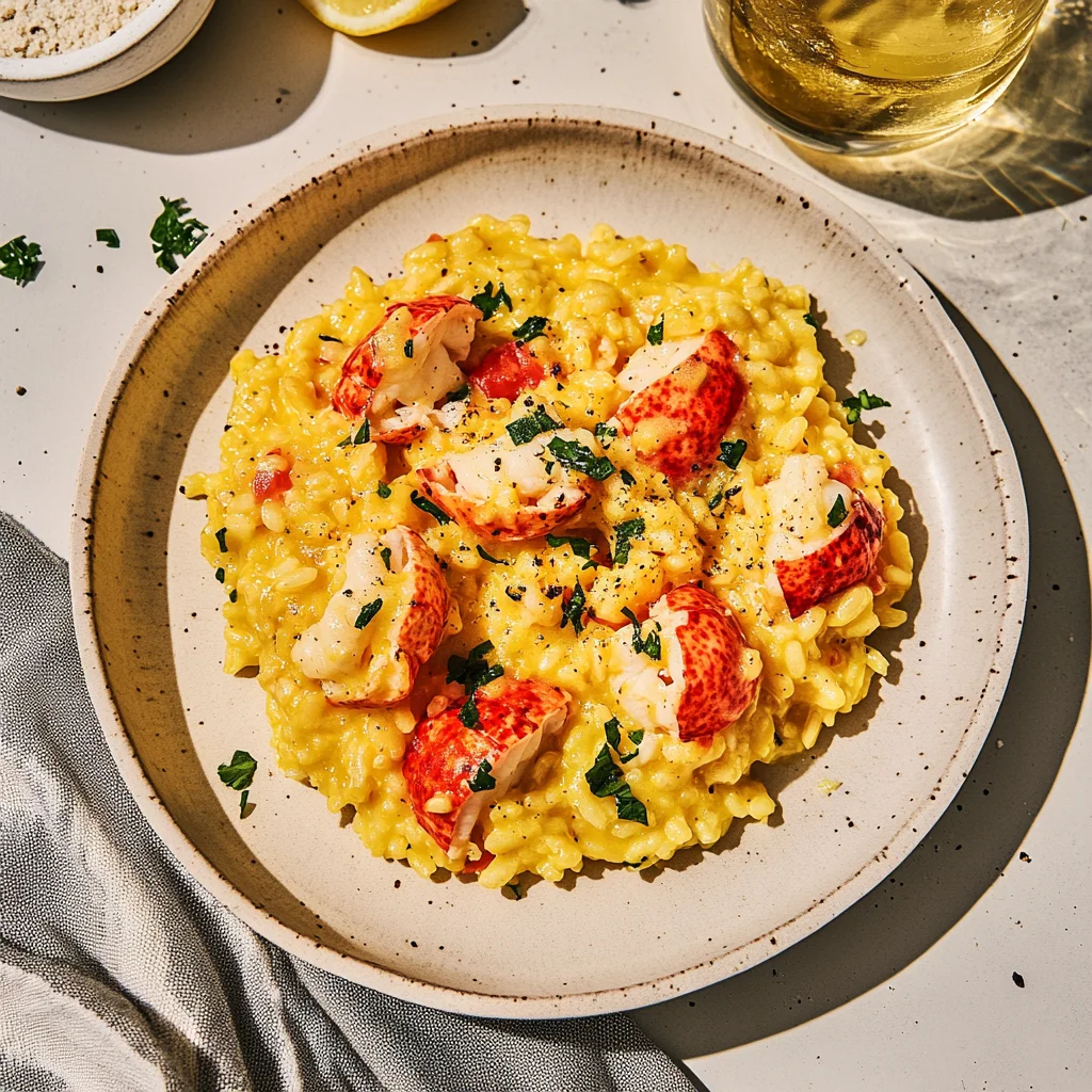 Lemon Butter Lobster Risotto: Ein himmlisches Genuss-Erle…