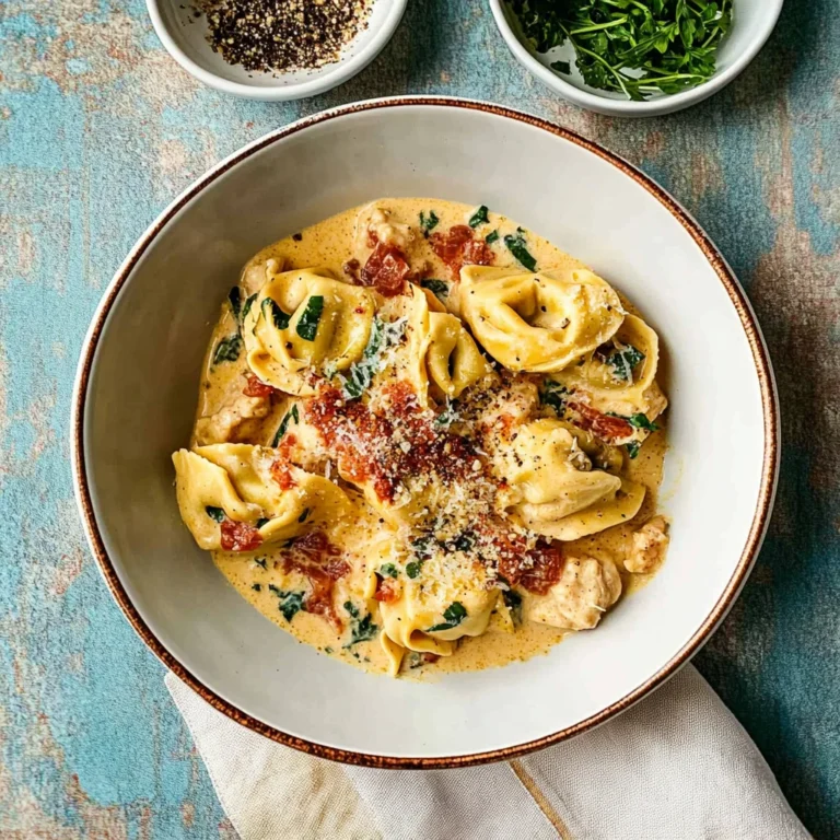 Marry Me Chicken Tortellini: Herzhaft und cremig genießen