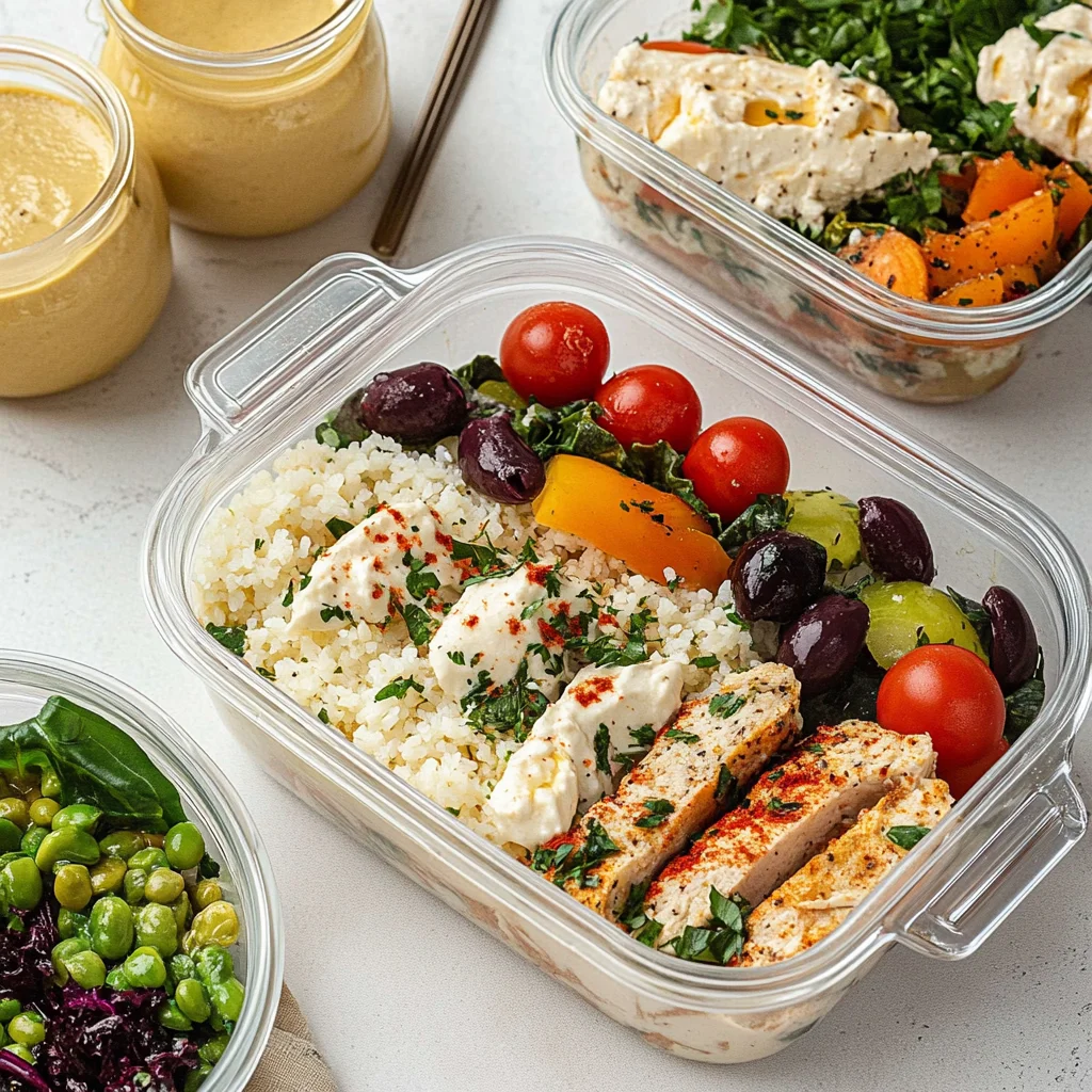Mediterranean Meal Prep Bowls: Bunt und gesund genießen