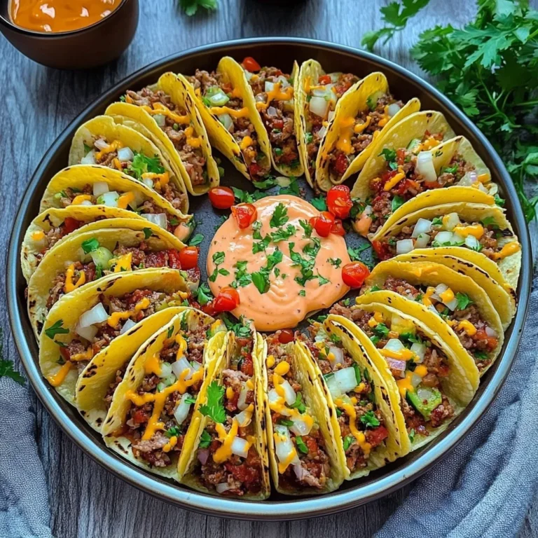 Mini-Tacos mit würziger Hackfleischfüllung: Ein Genuss fü…