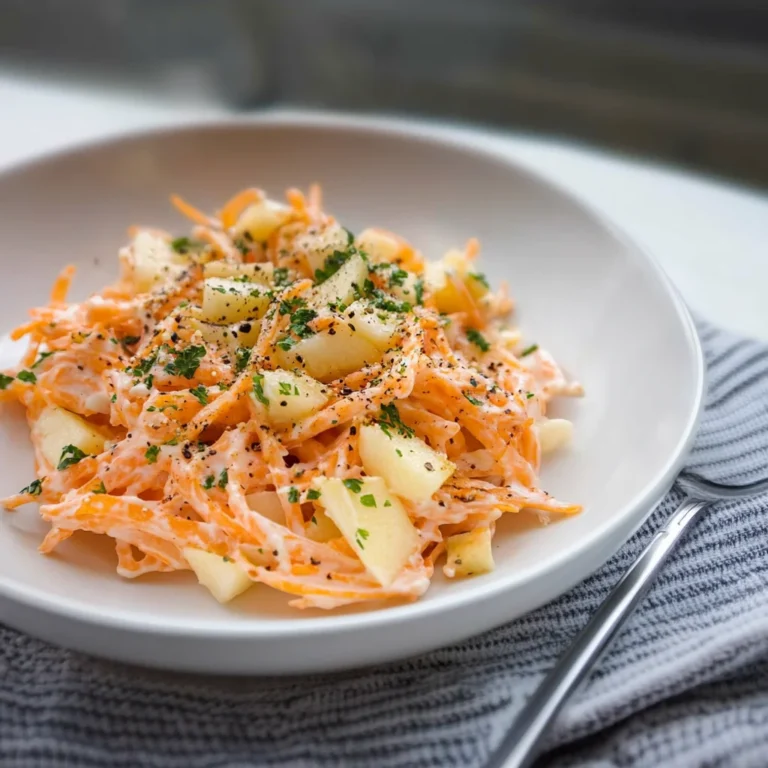 Möhrensalat mit Apfel: Erfrischend und knackig genießen