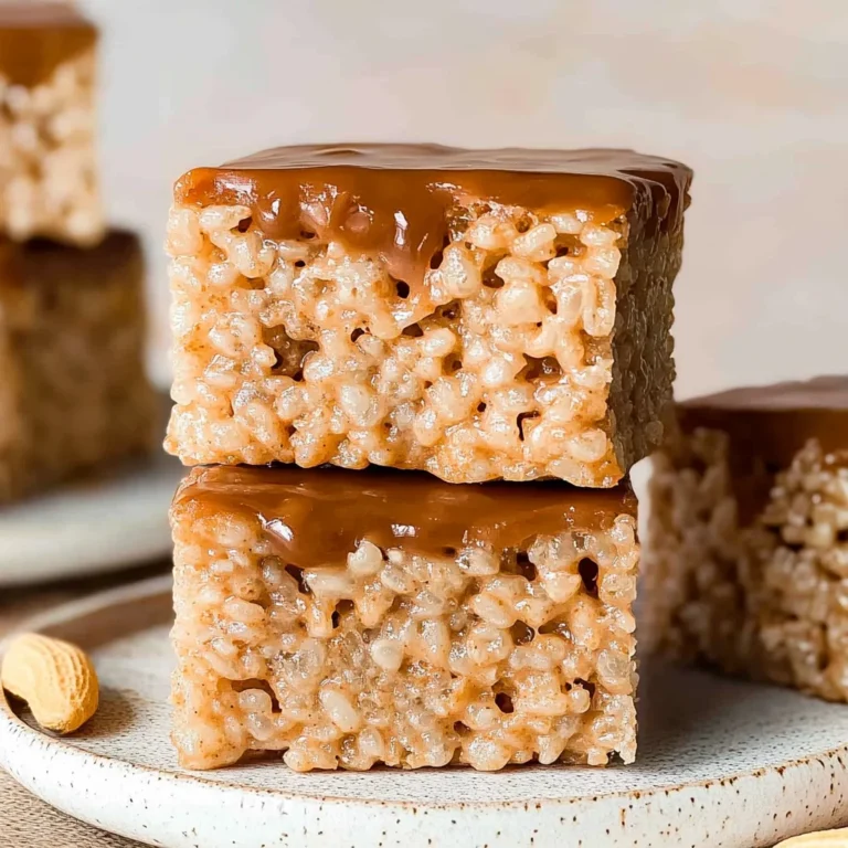 Peanut Butter Rice Krispie Treats: Einfach unwiderstehlich
