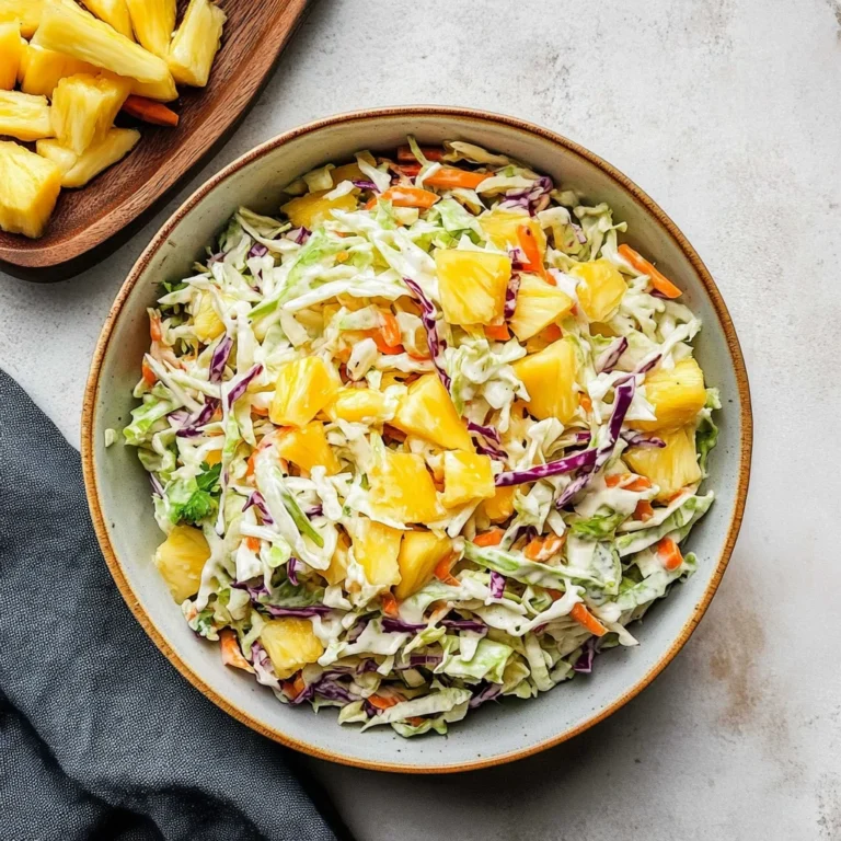 Pineapple Coleslaw: Erfrischend und fruchtig gut!