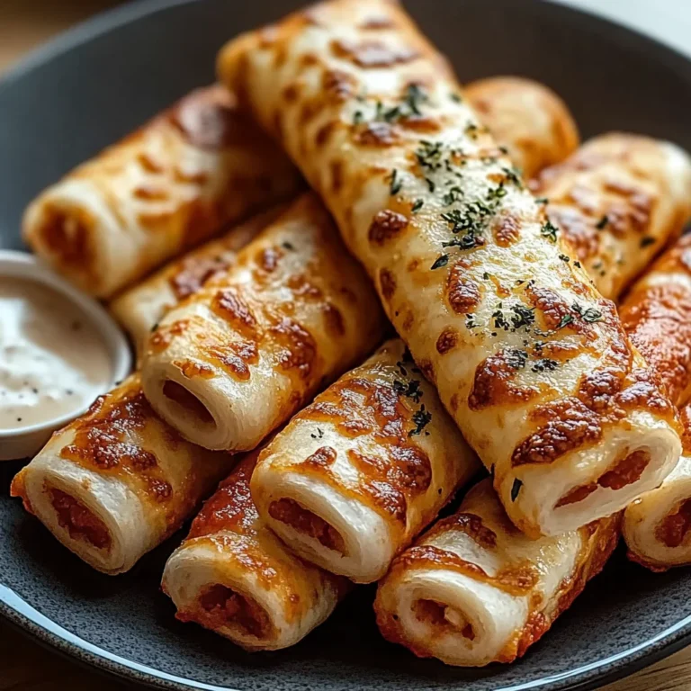 Pizza Roll Breadsticks: Der Ausgang für Snacks!