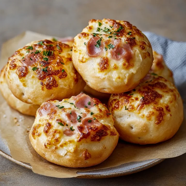 Pizzabrötchen mit Crème Fraîche Rezept: Einfach lecker ge…