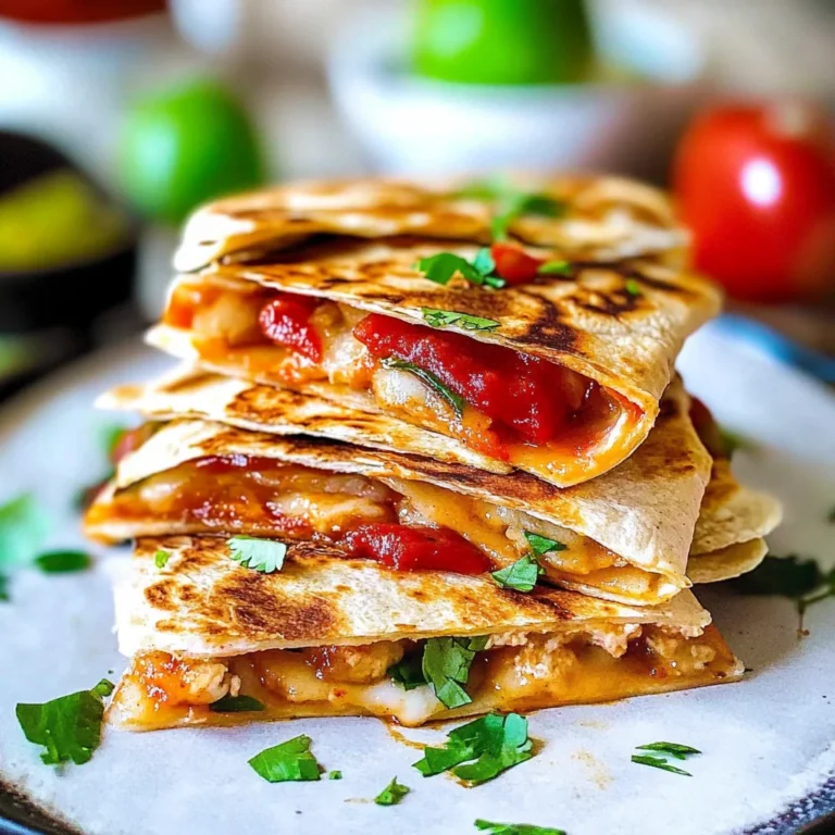 Quesadillas: Herzhaft mit Hähnchen und Paprika genießen