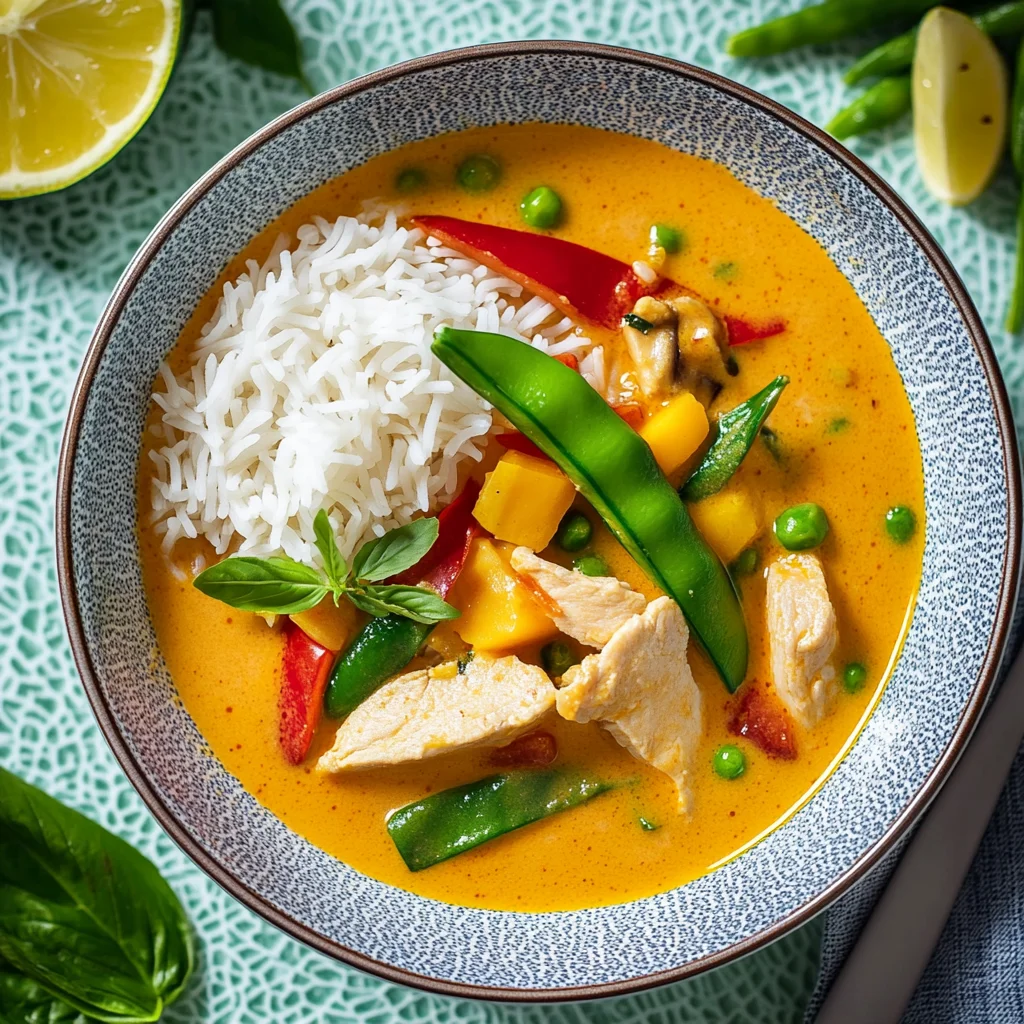 Rotes Thai-Curry mit Hähnchen: Cremiger Genuss für alle S…