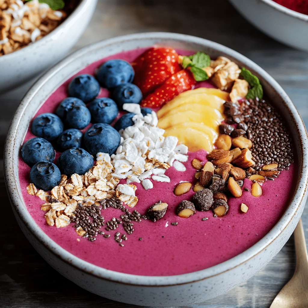 Smoothie Bowls: Das schnelle 5 Zutaten Prinzip enthüllt
