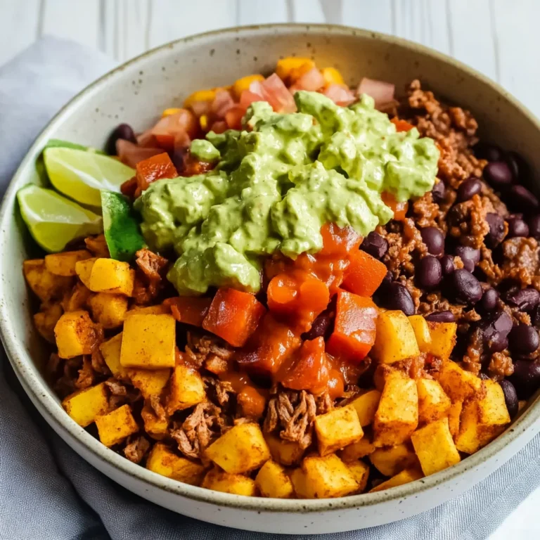 Süßkartoffel Burrito Bowl: Sooo lecker und gesund!