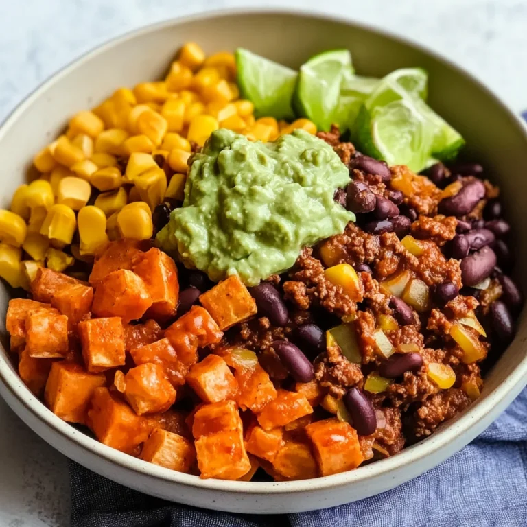 Süßkartoffel Burrito Bowl: Sooo lecker und bunt genießen