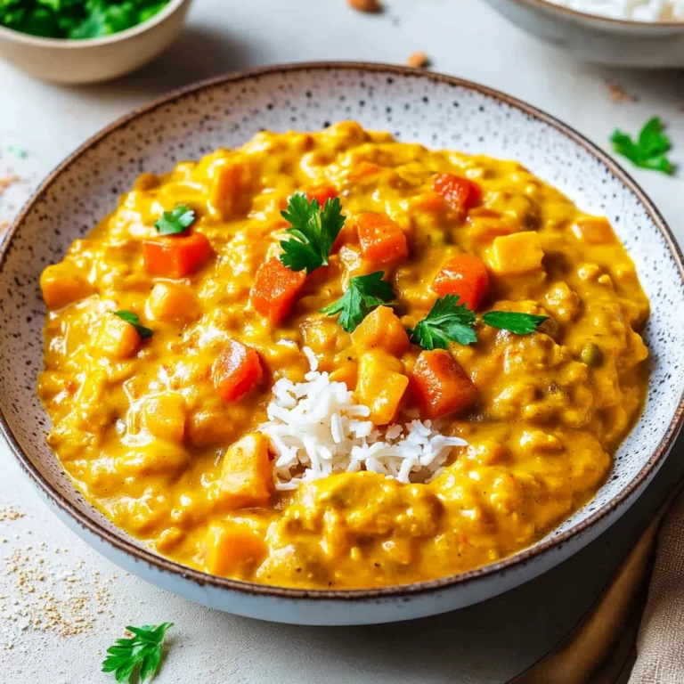 Süßkartoffel-Linsen-Curry mit Kokosmilch: Soulfood pur