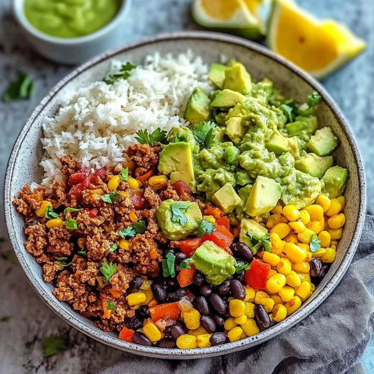 Taco Reis Bowl: Einfach, lecker und unwiderstehlich gut!
