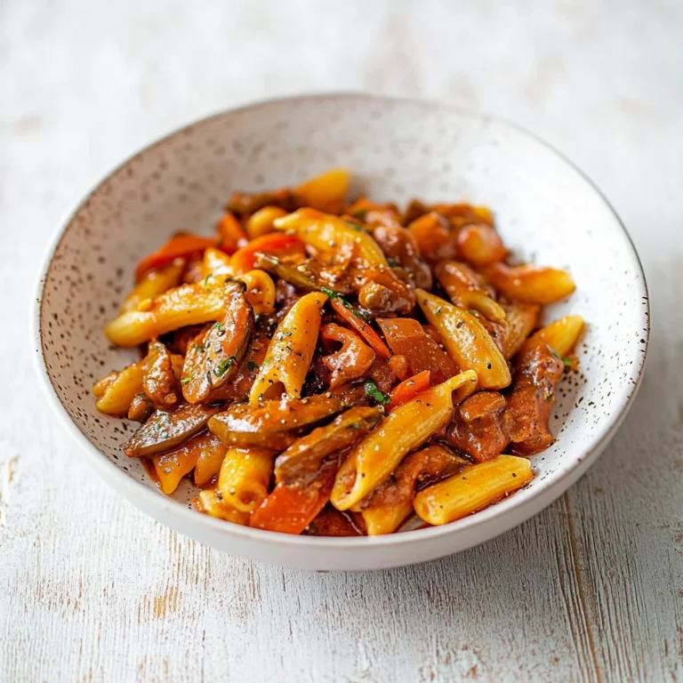 Vegane Schupfnudelpfanne mit Paprika und Pilzen: Einfach …
