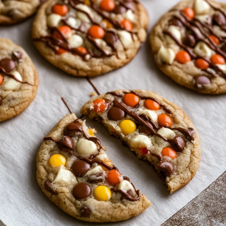 White Chocolate Reese’s Cheesecake Cookies: Süßes Himmels…