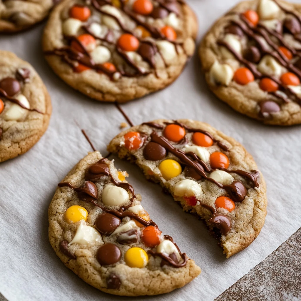 White Chocolate Reese’s Cheesecake Cookies: Süßes Himmels…